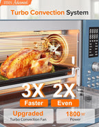 Nuwave Bravo Pro Air Fryer Inteligente Combo Tostador Horno para Encimera