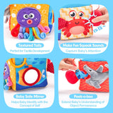 hahaland Caja de pañuelos para bebé juguetes para bebés de