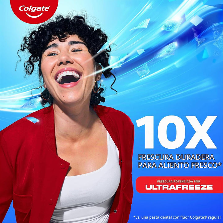 Colgate MaxFresh Pasta de dientes con flúor, tamaño de viaje, menta...