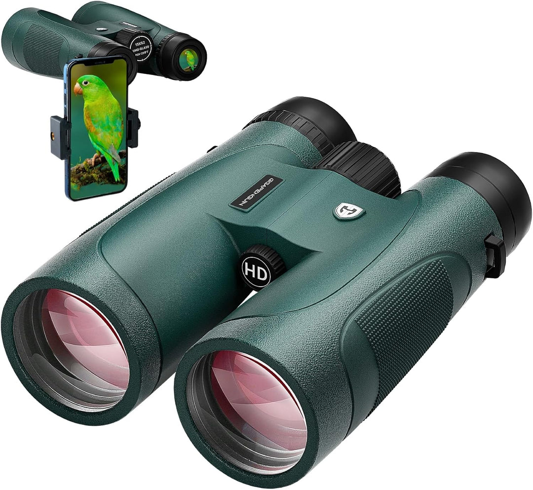Binoculares HD de 15x52 para adultos de alta potencia con