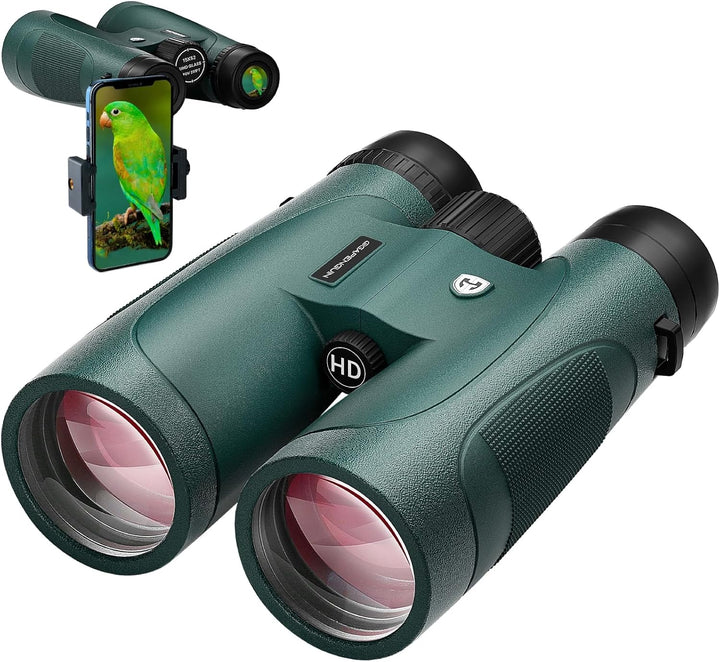 Binoculares HD de 15x52 para adultos de alta potencia con