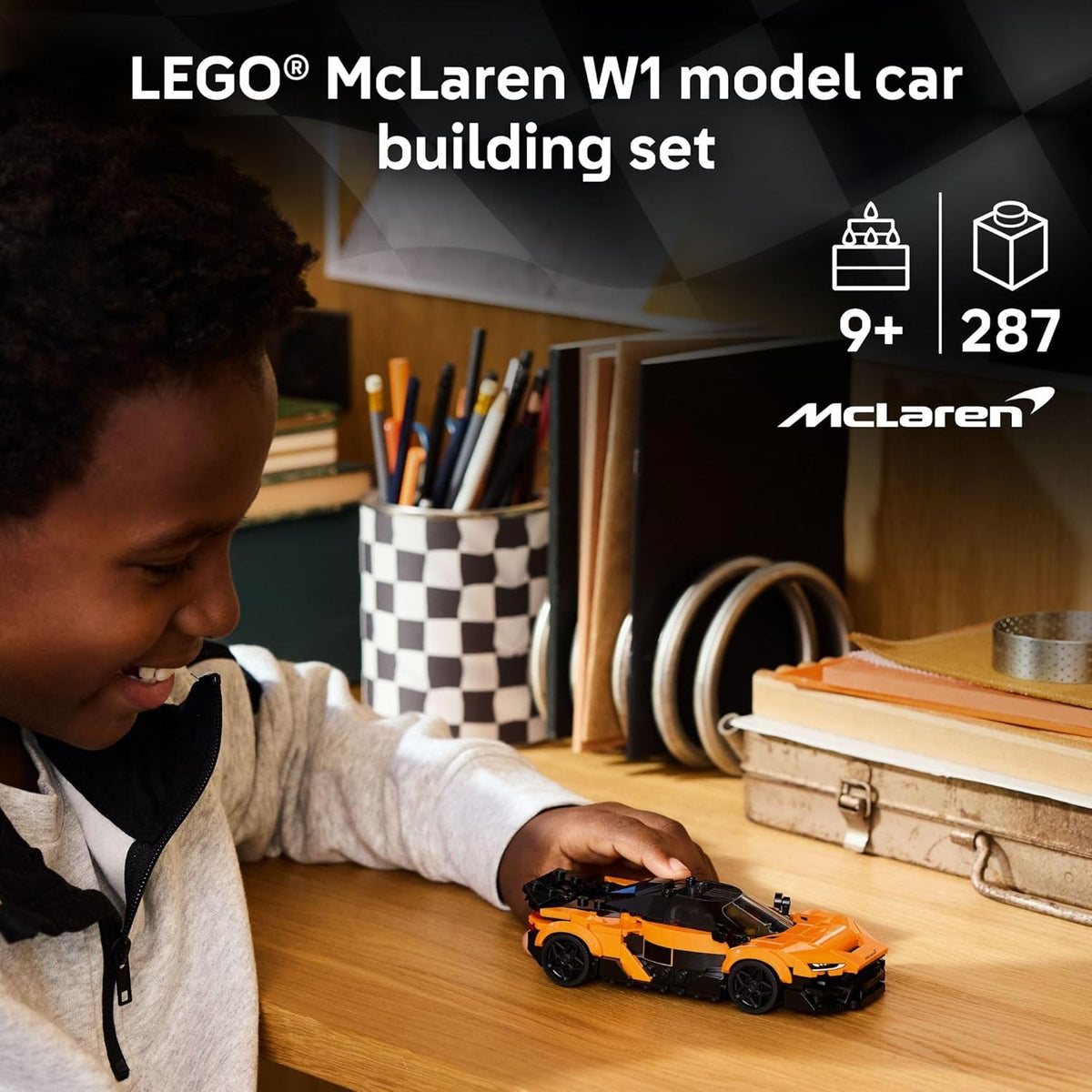 LEGO Speed Champions McLaren W1 - Juguete de auto de