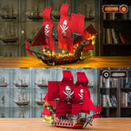 JMBricklayer Queen Anne's Revenge - Juego de construcción de barco pirata