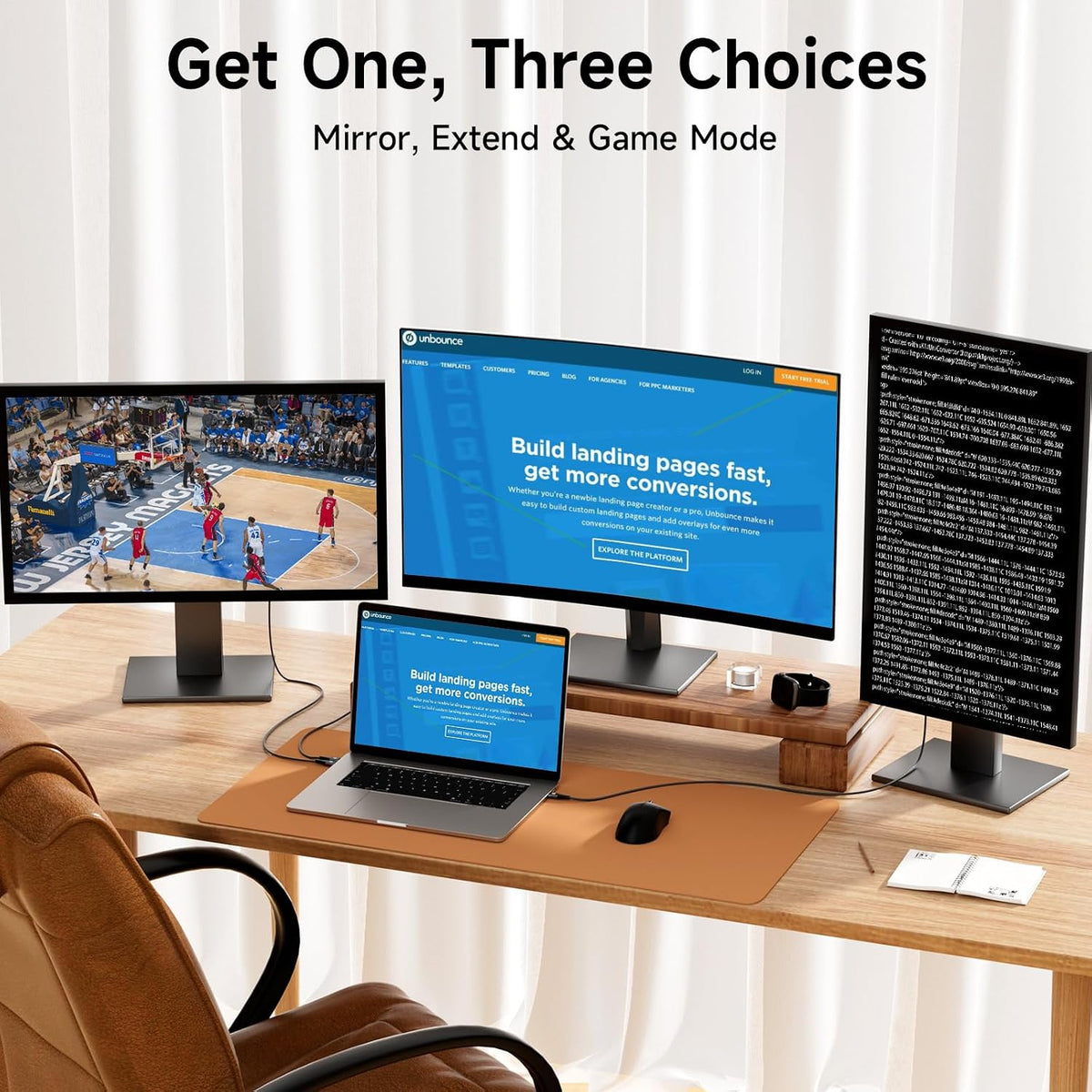 Cable USB-C a HDMI de 10 pies 4K Thunderbolt 4/3 de alta velocidad para