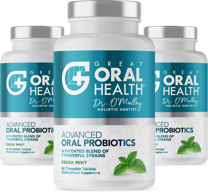 Probióticos orales para tratamiento bucal para el mal aliento para...