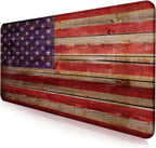 Mouse Pad de Bandera Americana para Gaming, Adecuado para Oficina y Estudio