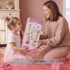 Juego de guitarra para niños pequeños, instrumentos musicales de madera
