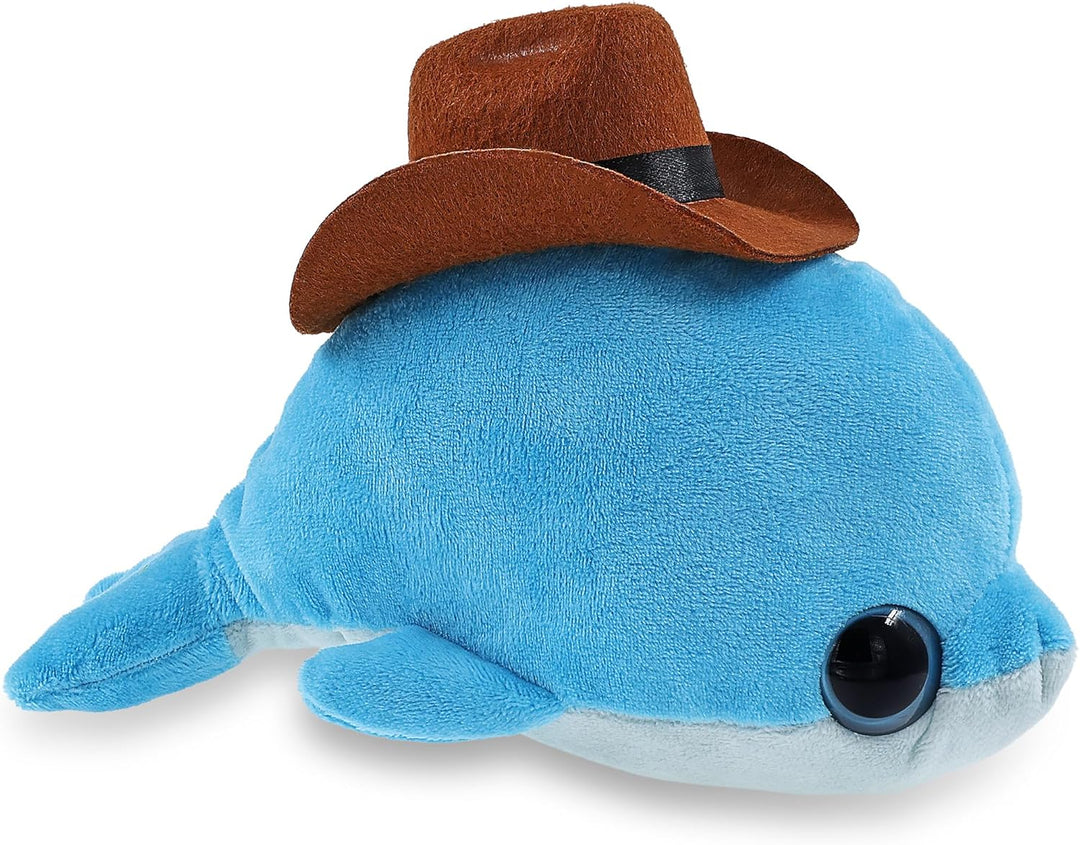 DolliBu Big Eye - Sombrero de vaquero con diseño de delfín
