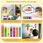 Bloques magnéticos para niños pequeños de 1 a 3 años, bloques