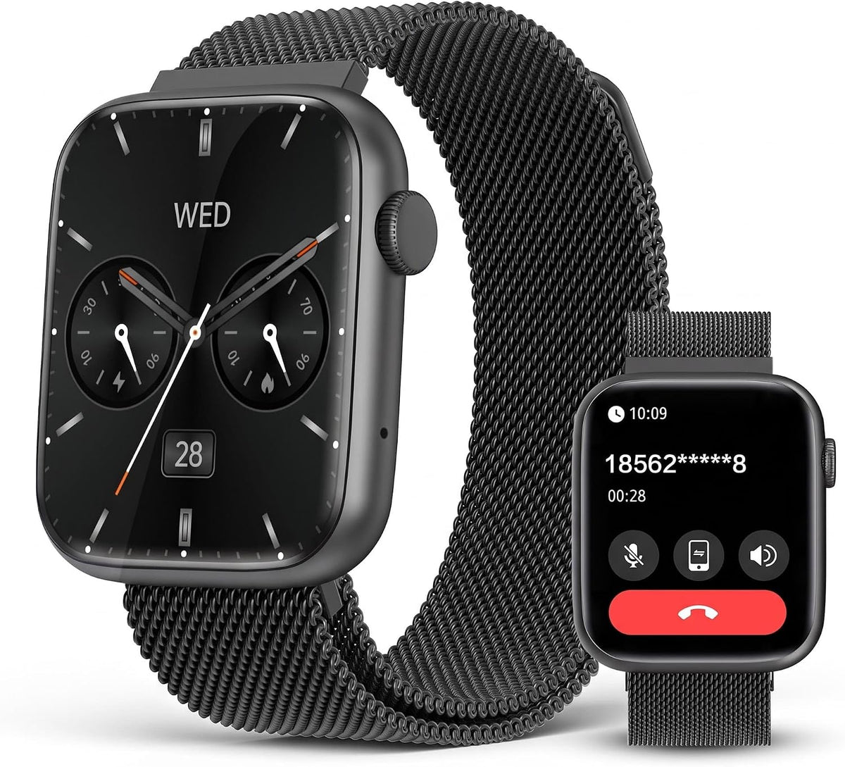 Smart Watch para Hombres 1.9" HD AMOLED AOD, DA GPT, Cara de Reloj AI