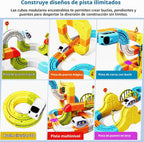 Juego de tren eléctrico 91PCS estándar 3D STEM Track Toy