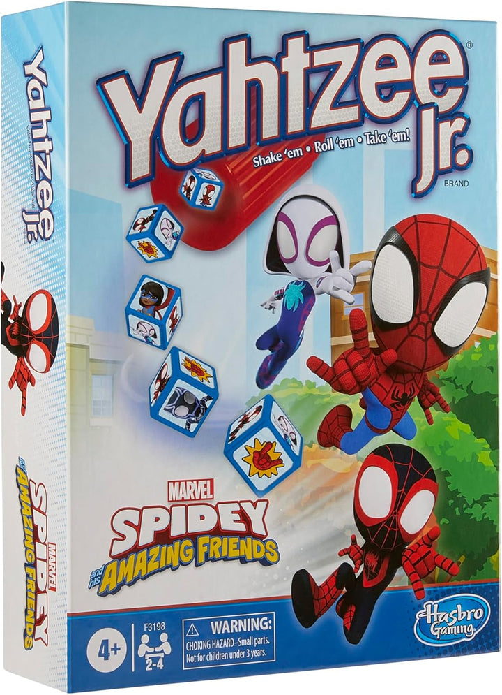 Hasbro Spidey and His Amazing Friends Yahtzee Jr juego de