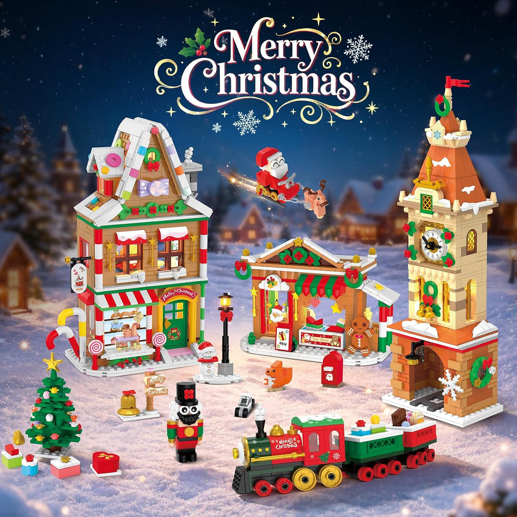 INSOON Calendario de Adviento 2026 Navidad Main Street Building Set con