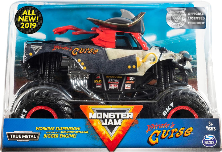 Monster Jam Camión monstruo oficial de la maldición de