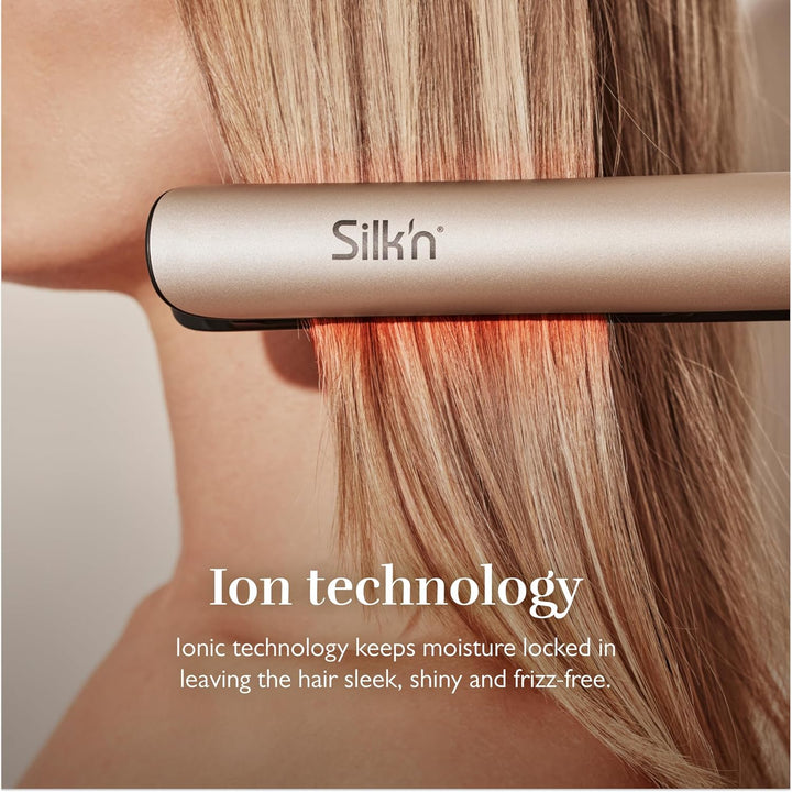 Silk'n Plancha profesional 2 en 1 para mujer, plancha plana de...