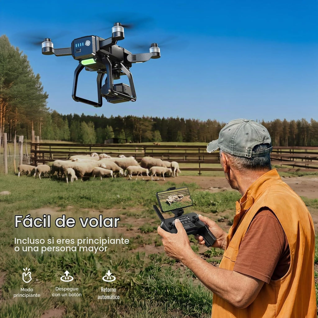 Bwine F7GB2 Pro Drones con cámara para adultos 4K UHD aéreo cardán de 3