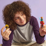 Paquete de LEGO Minecraft La Patrulla del Desierto Illager + La Bat...