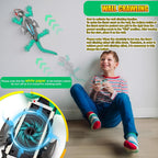 Lagarto de escalada de pared recargable con control remoto