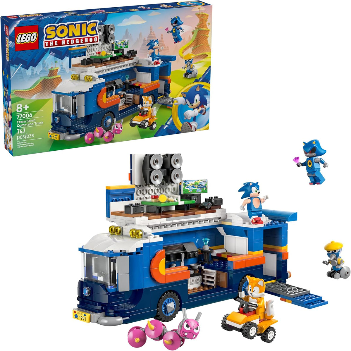 LEGO Sonic The Hedgehog Team Sonic Command Truck Juguete