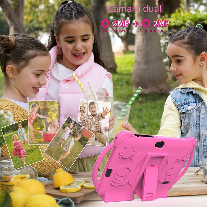HOTTABLET Tableta para niños de 7 pulgadas, Android 12, 4 GB de RAM...