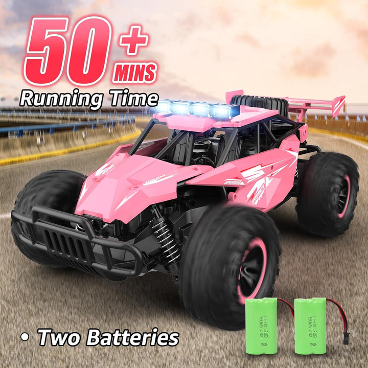 kolegend Auto a control remoto para niñas 50+min Monster Trucks 12....