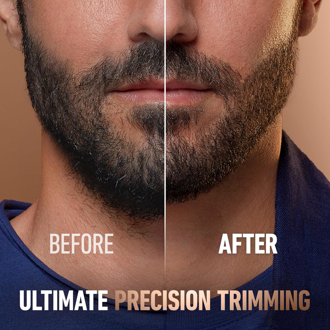 Recortadora de barba King C. Gillette PRO con 40 ajustes de longitu...