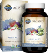 Garden of Life Organics Multivitamínico de alimentos enteros para h...