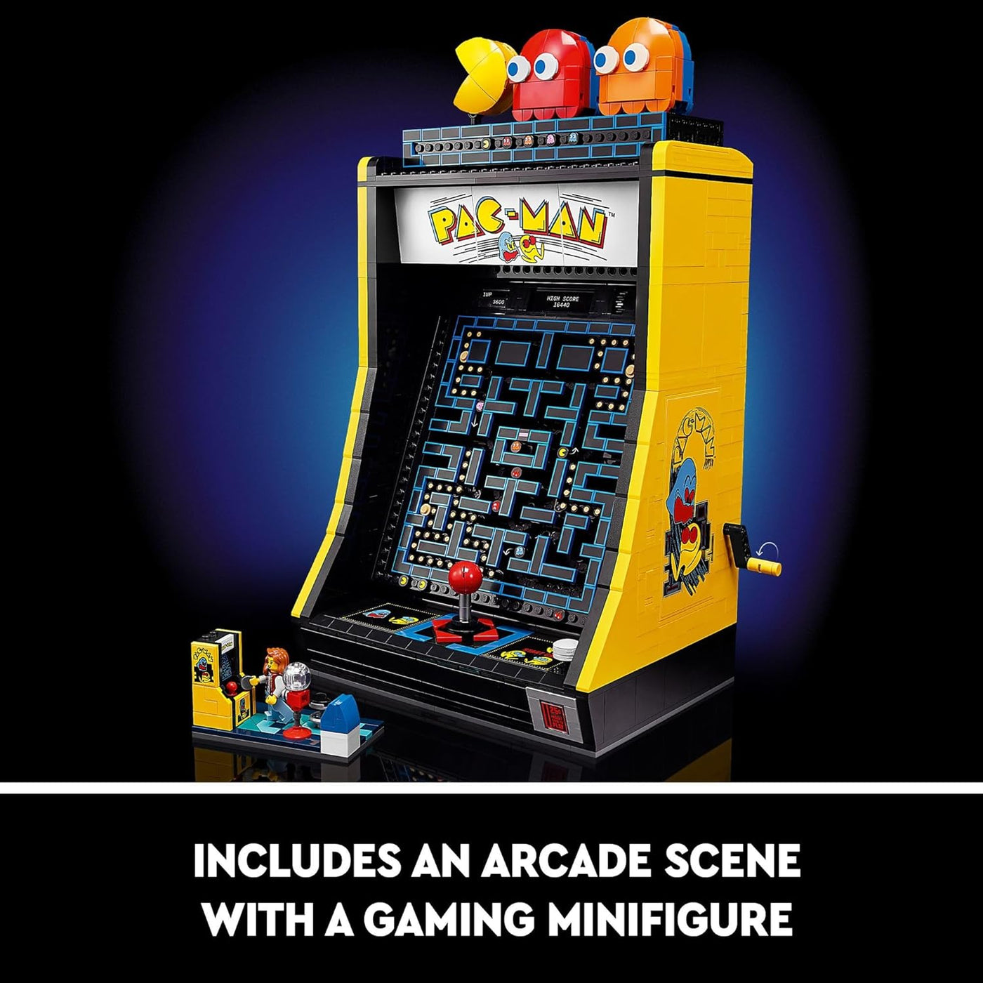 LEGO Icons PAC-Man - Kit de construcción de arcade