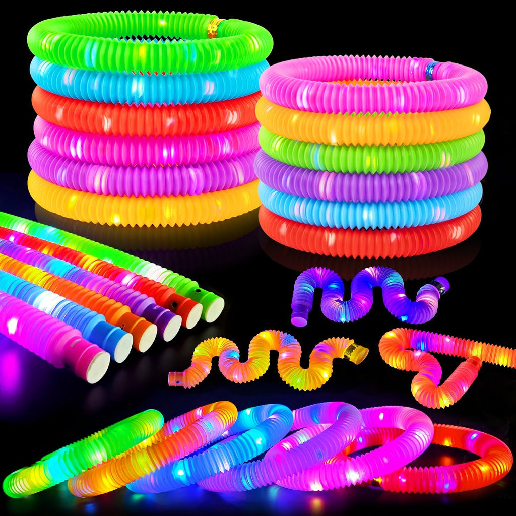 Varillas brillantes a granel y collar de pulsera, recuerdos de fiesta de