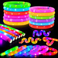 Varillas brillantes a granel y collar de pulsera, recuerdos de fiesta de
