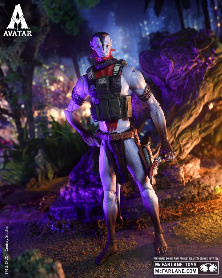 McFarlane Toys - Avatar Fuego y ceniza Quaritch Figura de