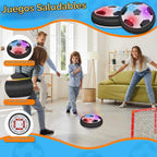 Balón de fútbol LED Hover, juego de fútbol flotante con 2 porterías, juego de fútbol interior para niños y niñas, regalos de cumpleaños para niños pequeños, juguetes regalos para edades de 3 a 12 años