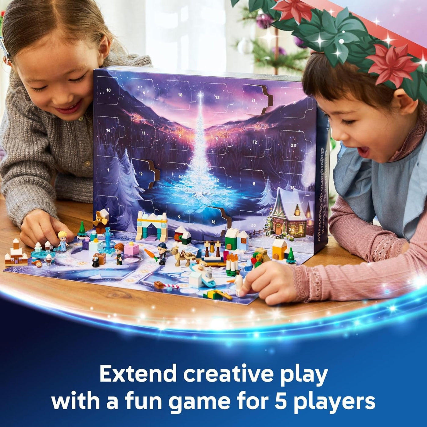 LEGO Calendario de Adviento de Frozen de Disney para niños