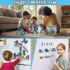 Growsland Magnetic Blocks - 200PCS Magnets Cubes