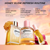 Gisou Aceite labial con infusión de miel, aceite labial hidratante...