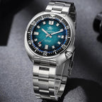 ADDIESDIVE Relojes de cuarzo para buceo, zafiro sintético, 200 M, impermeable, bisel de cerámica, luminoso, de acero inoxidable, reloj grande para hombre