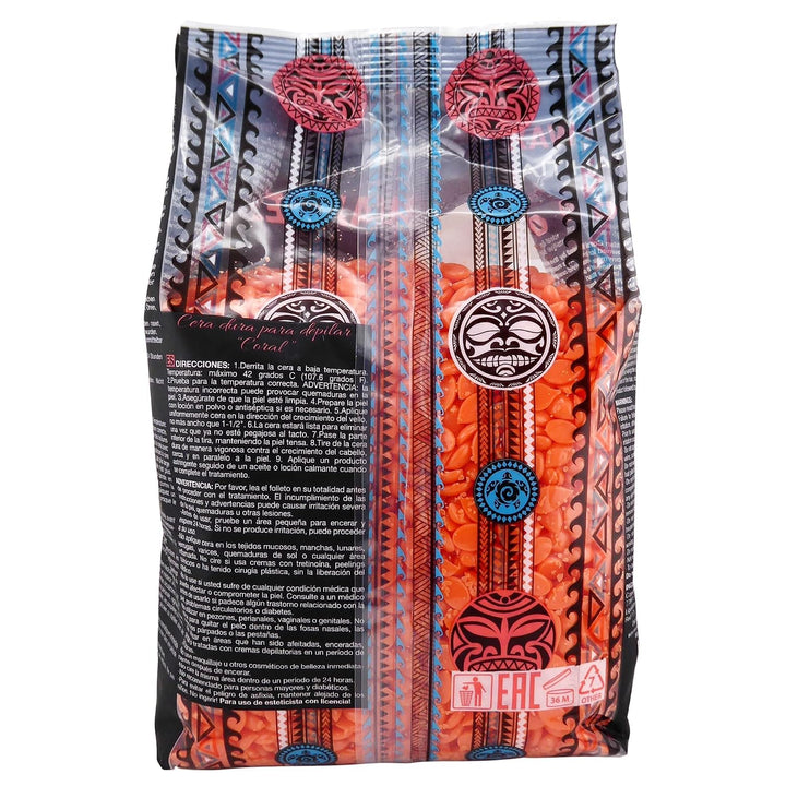 Waxness Perlas de cera dura de coral tahitiano de 2.2 libras (2.2 l...