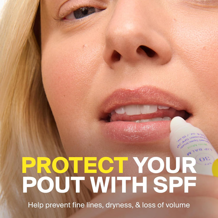 Supergoop! PLAY - Bálsamo labial SPF 30, bálsamo labial SPF de ampl...