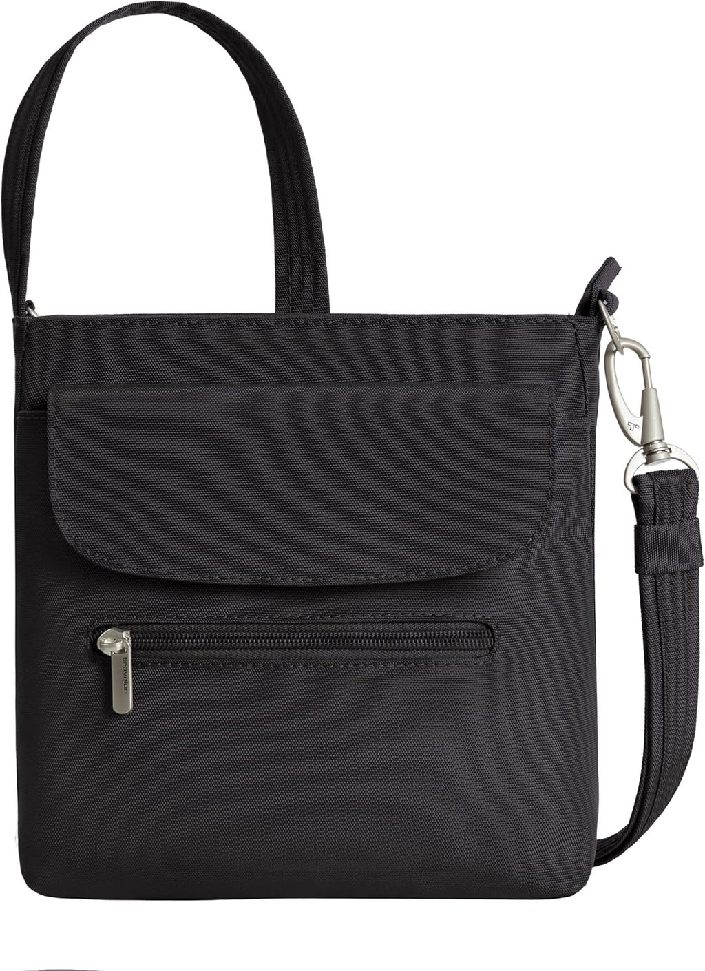 Travelon - Mini bolsa clásica de hombro antirrobo