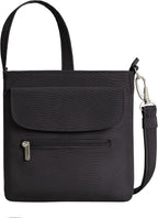 Travelon - Mini bolsa clásica de hombro antirrobo