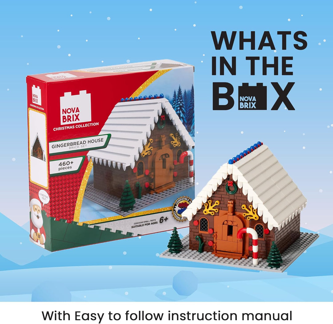 Colección de Navidad Juego de ladrillos de construcción