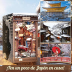 CUTEBEE Kit de rincón de libros - Casa de muñecas en miniatura para adultos