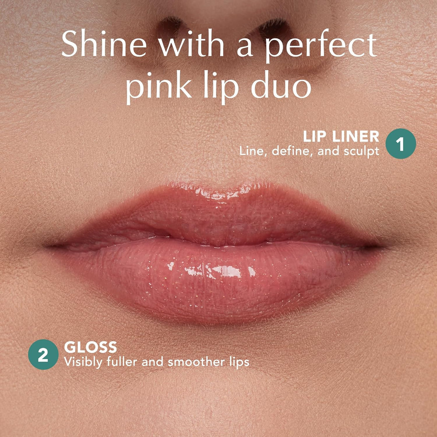 Juego de brillo y lápiz labial Perfect Pink Pout de Thrive Causemet...