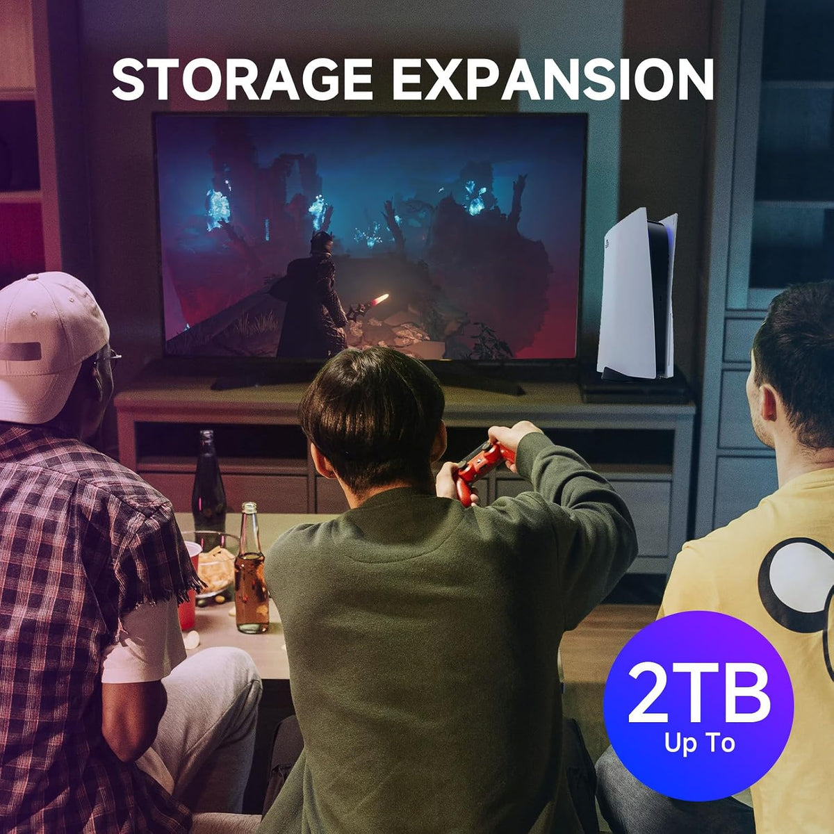 fanxiang SSD NVMe interno de 2TB para juegos de PS5 con disipador d...