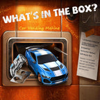 Ford Auto de control remoto para niño (escala 1:24 Shelby Super Snake-azul)