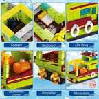 kiothdre Juego de construcción de dinosaurios Ocean Explorer 3 en 1 compatible con Dinosaur Park World, Barco Ciudad y Mosasaurus Spinosaurus Dino Toys con articulaciones móvil, juguetes para niños de 6 a 12 años