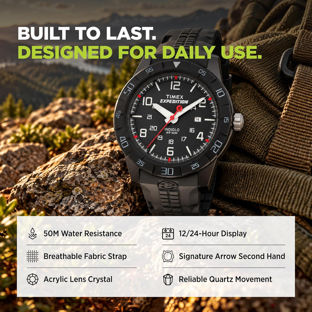Timex Expedition Rugged Core - Reloj analógico, tamaño completo