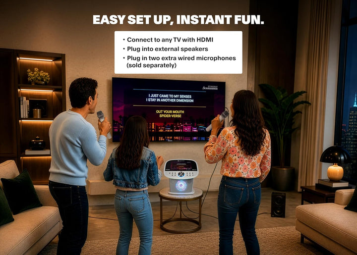 Singing Machine Platinum Plus \u2013 Máquina de Karaoke Wi-Fi para...