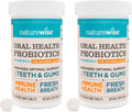 NatureWise Probióticos orales para boca, mal aliento masticables