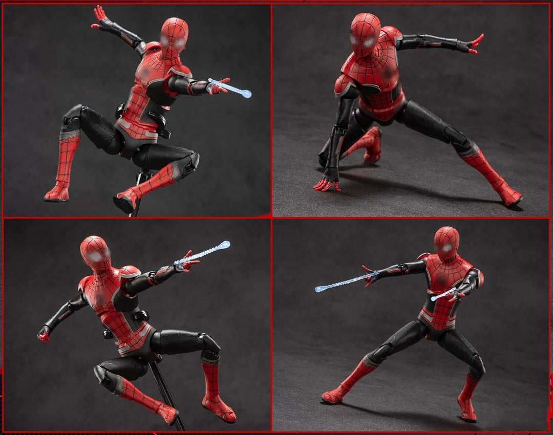 LonullyMege No Way Home Spiderman Figuras de acción - 7 pulgadas, t...